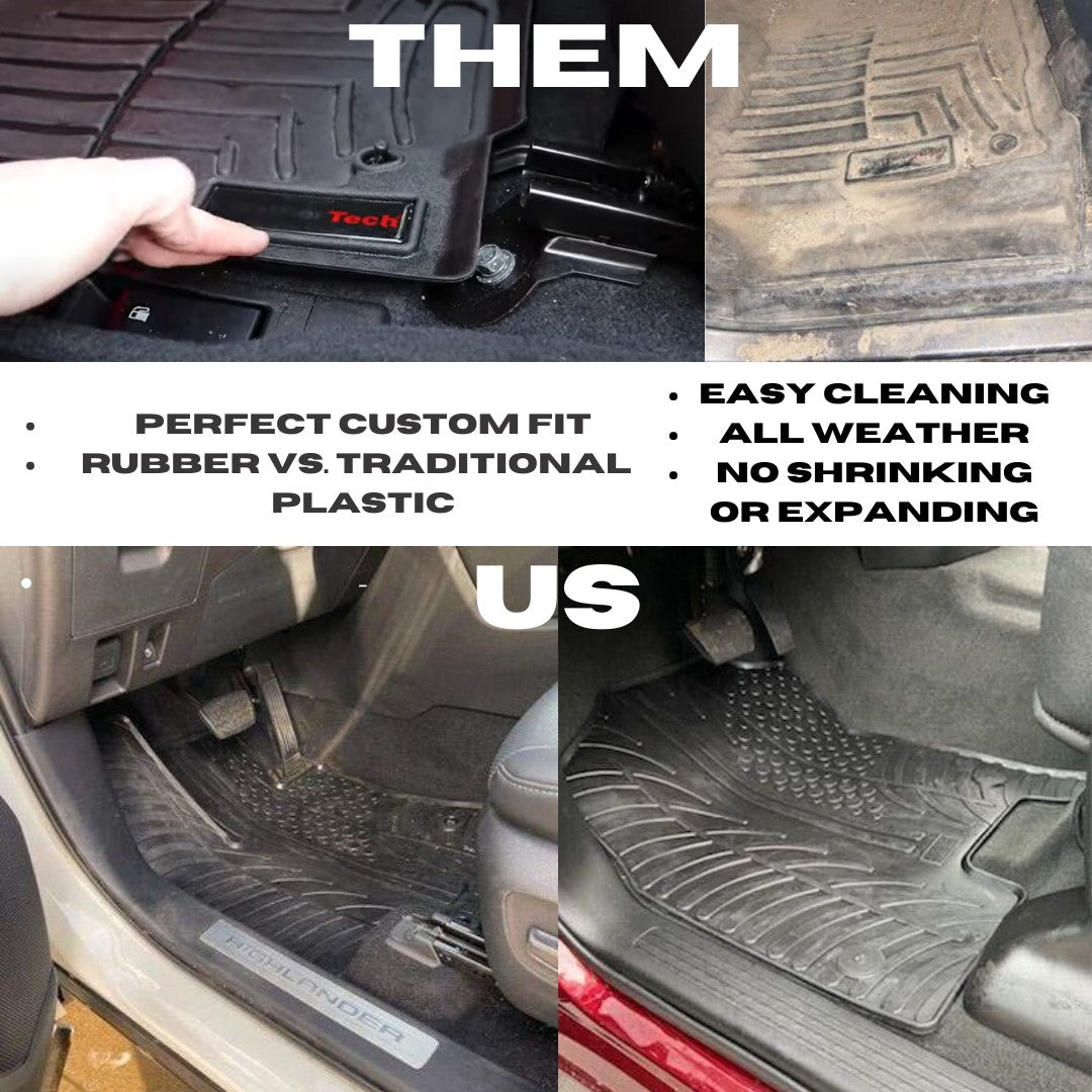 GledringUSA Custom Fit Floor Mats For Kia Niro EV - 2018-2022