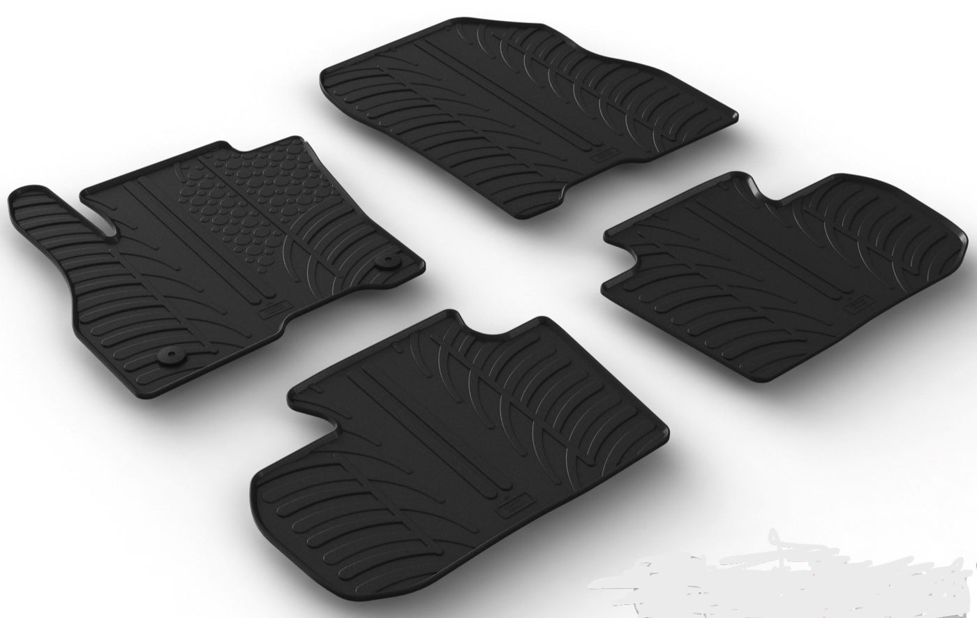 GledringUSA custom fit Nissan LEAF (ZE1) floor mats for 2018 - 2025