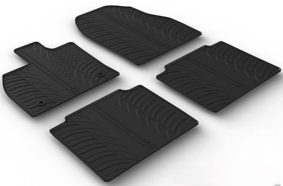 GledringUSA Custom Fit Floor Mats for Subaru Solterra and Toyota bZ4X  2023 - 2025