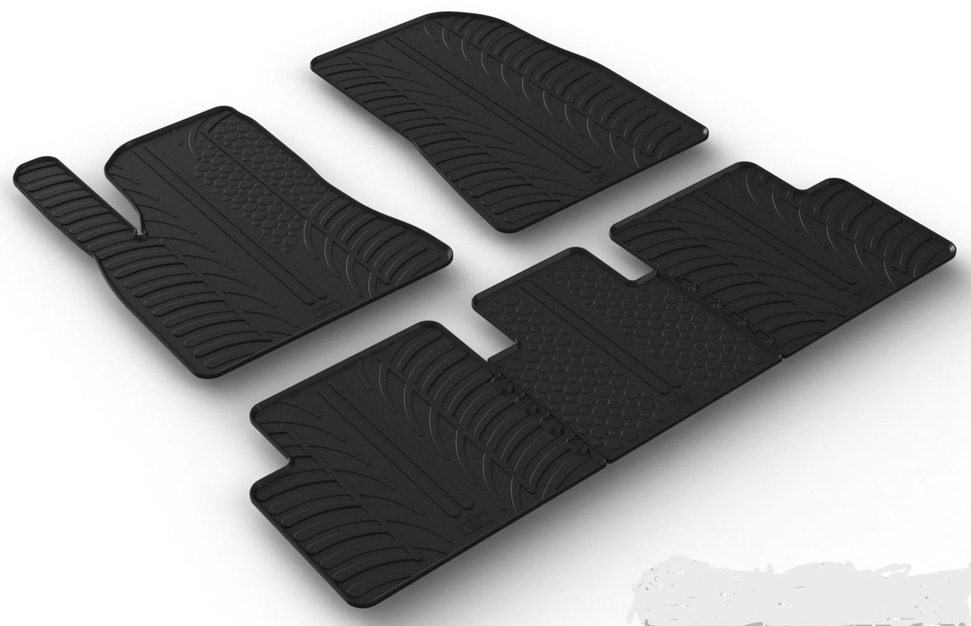 GledringUSA Custom Fit Floor Mats For Tesla Model 3 Hybrid 2021-2025