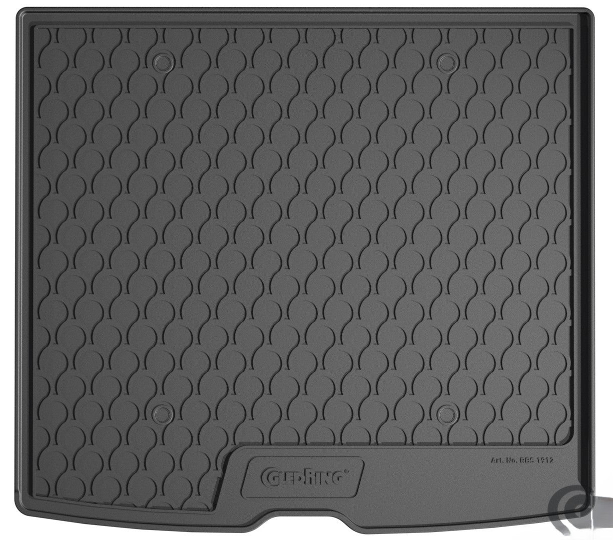 GledringUSA custom fit cargo mat for Volvo C40 Recharge 2022-2024