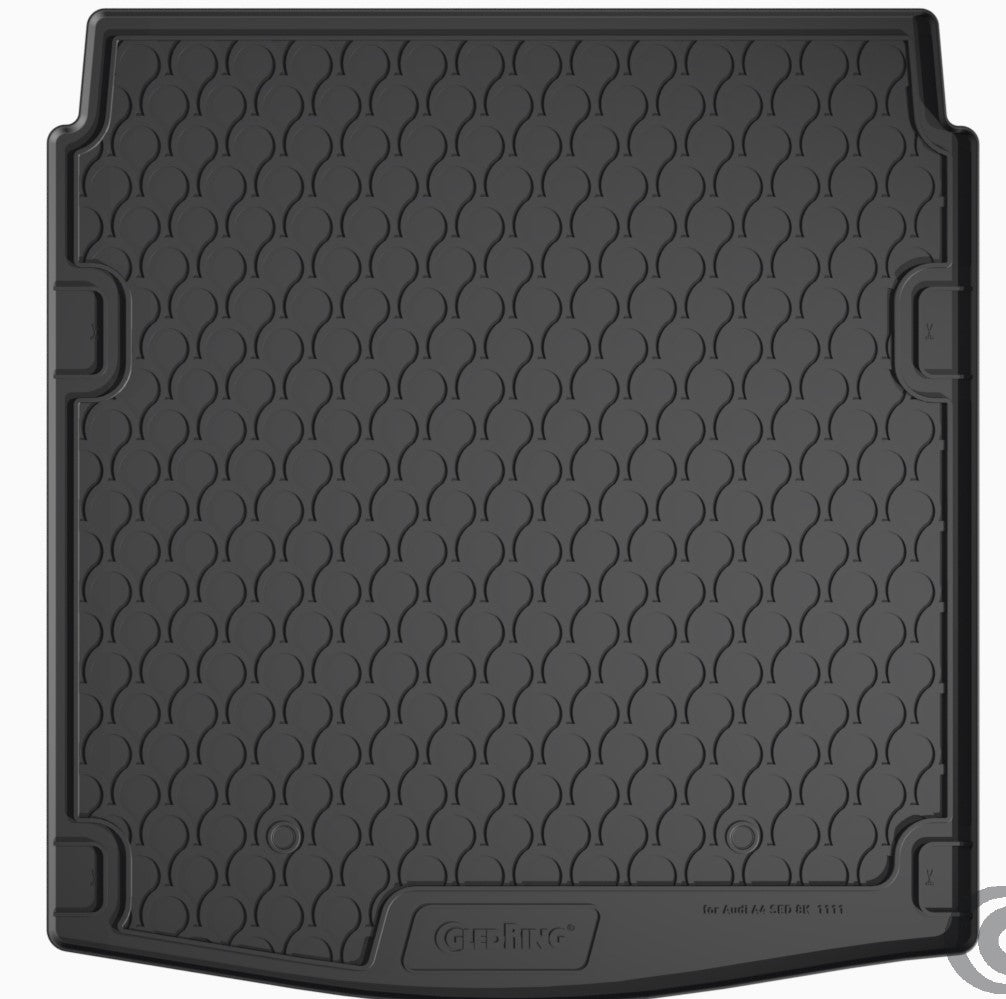 GledringUSA Custom Fit Rubber Cargo Mat For Audi A4 Sedan B8 2009 -2015
