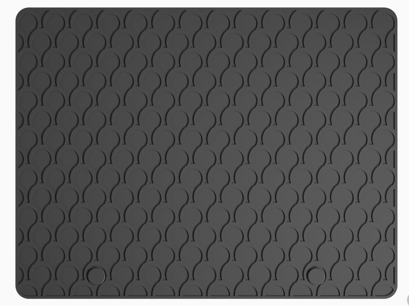 GledringUSA All Weather Rubber Bumper Protection / Doggy Mat (Large)