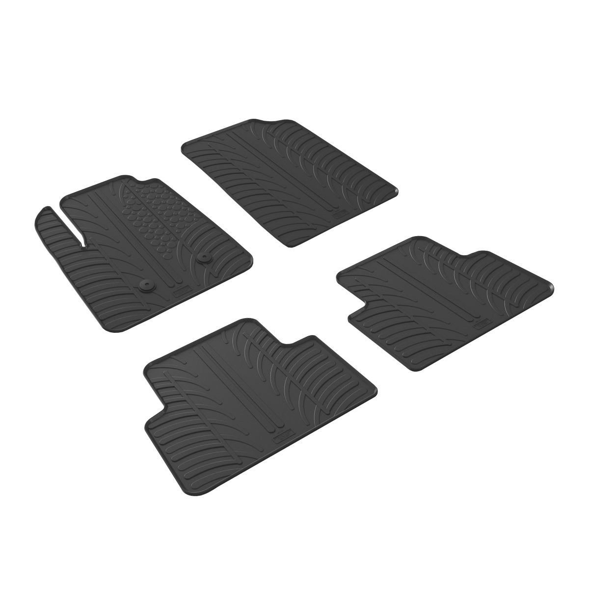 GledringUSA custom fit Floor mats for Chevy Colorado Crew Cab-2015-2022