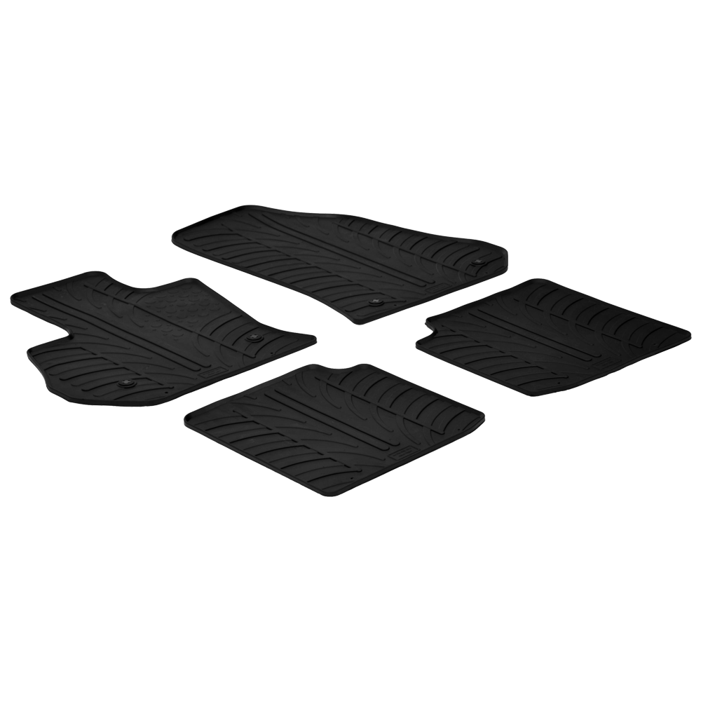 GledringUSA Custom Fit Floor Mats For Fiat 500L 2013-2017