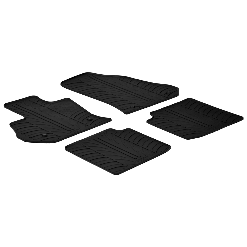 GledringUSA Custom Fit Floor Mats For Fiat 500L 2013-2017