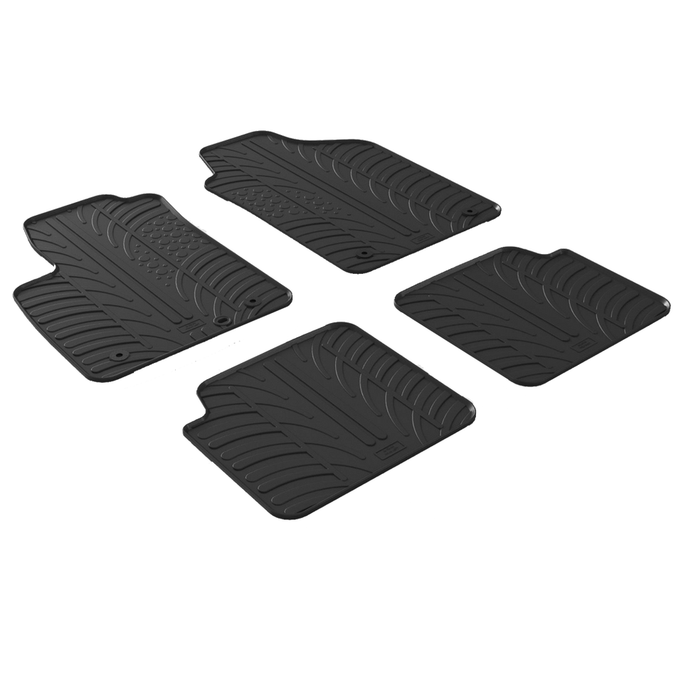 GledringUSA Custom Fit Floor Mats For Fiat 500 - 2013-2021