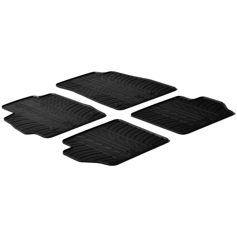 GledringUSA Custom Fit Floor Mats For Mazda 2 2007-2014