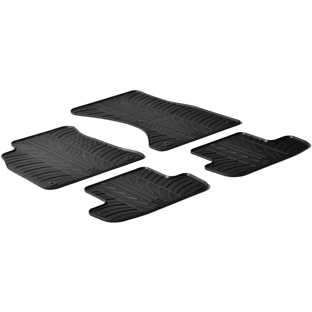 GledringUSA Custom Fit Floor Mats For Audi A4 Sedan/Avant B8 2009-2016