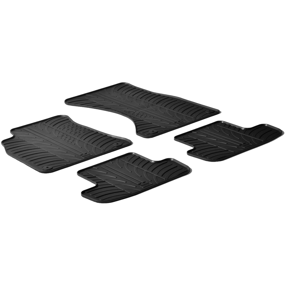 GledringUSA Custom Fit Floor Mats For Audi A4 Sedan/Avant B8 2009-2016