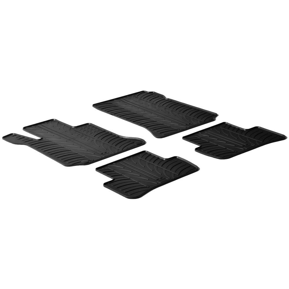 GledringUSA Custom Fit Floor Mats For Mercedes Benz C-Class W204 2008-2014