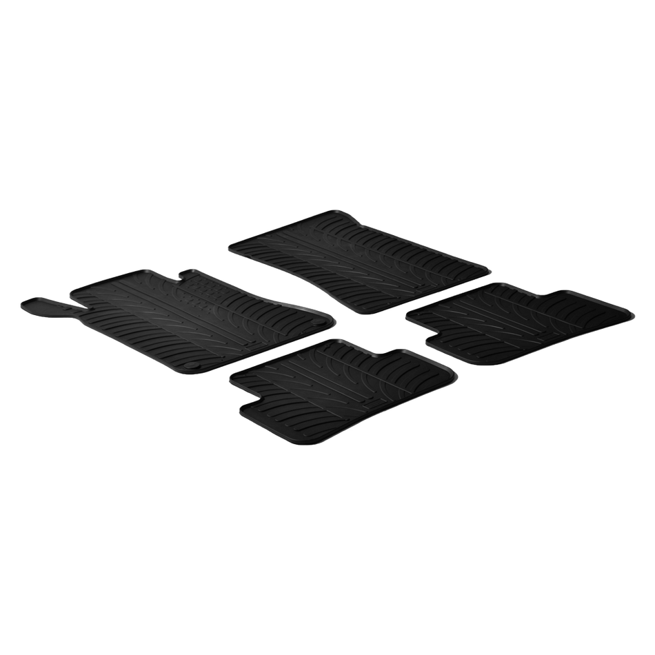 GledringUSA Custom Fit Floor Mats For Mercedes Benz C-Class W203 2001-2007
