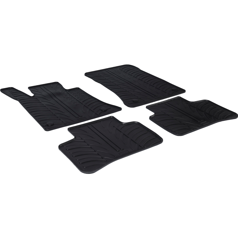 GledringUSA custom fit for GLK 2010-2015 Mercedes-Benz floor (X204) mats
