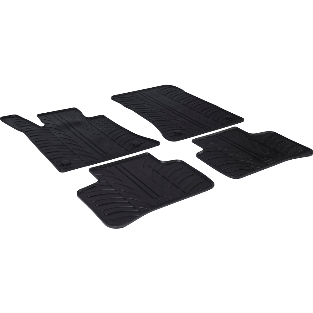GledringUSA Custom Fit Floor Mats For Mercedes-Benz GLK (X204) 2010-2015