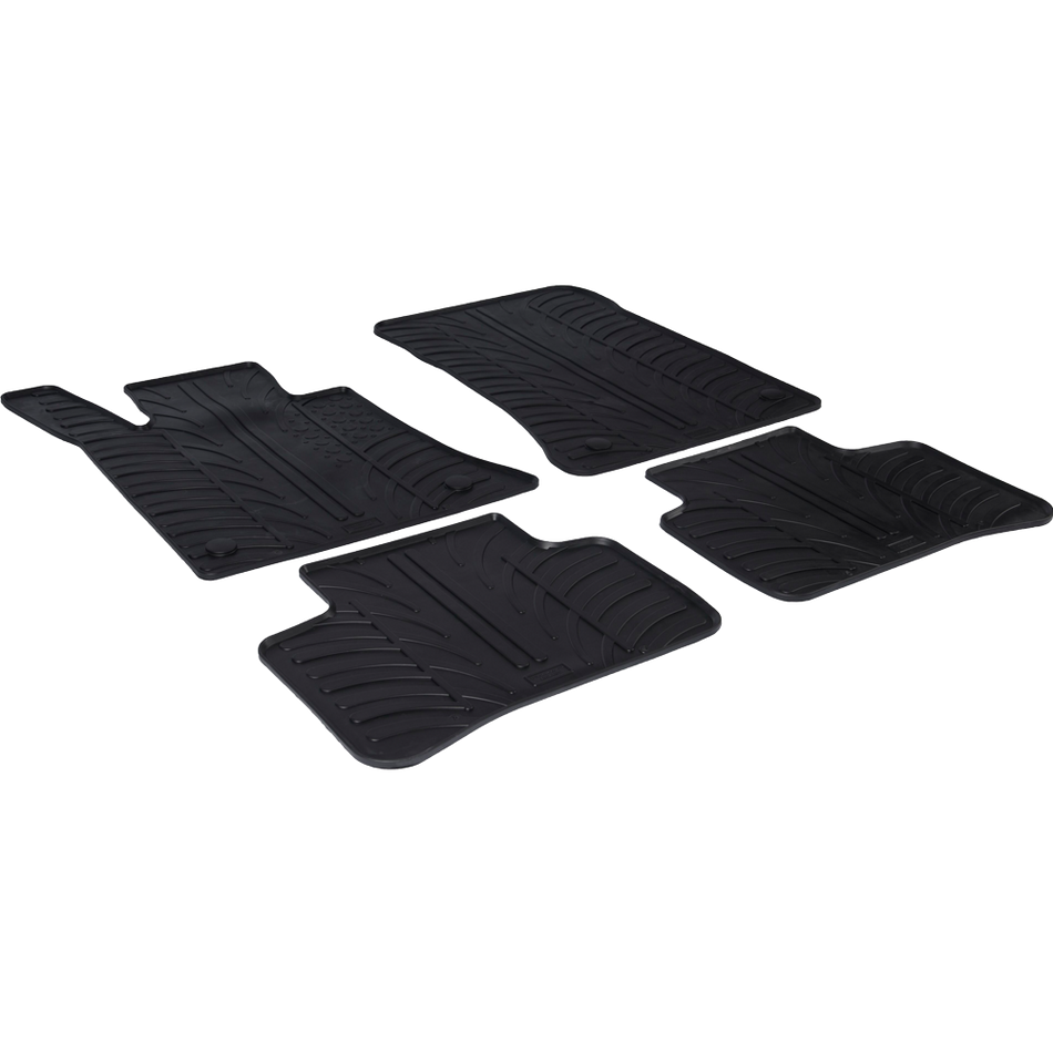 GledringUSA Custom Fit Floor Mats For Mercedes-Benz GLK (X204) 2010-2015