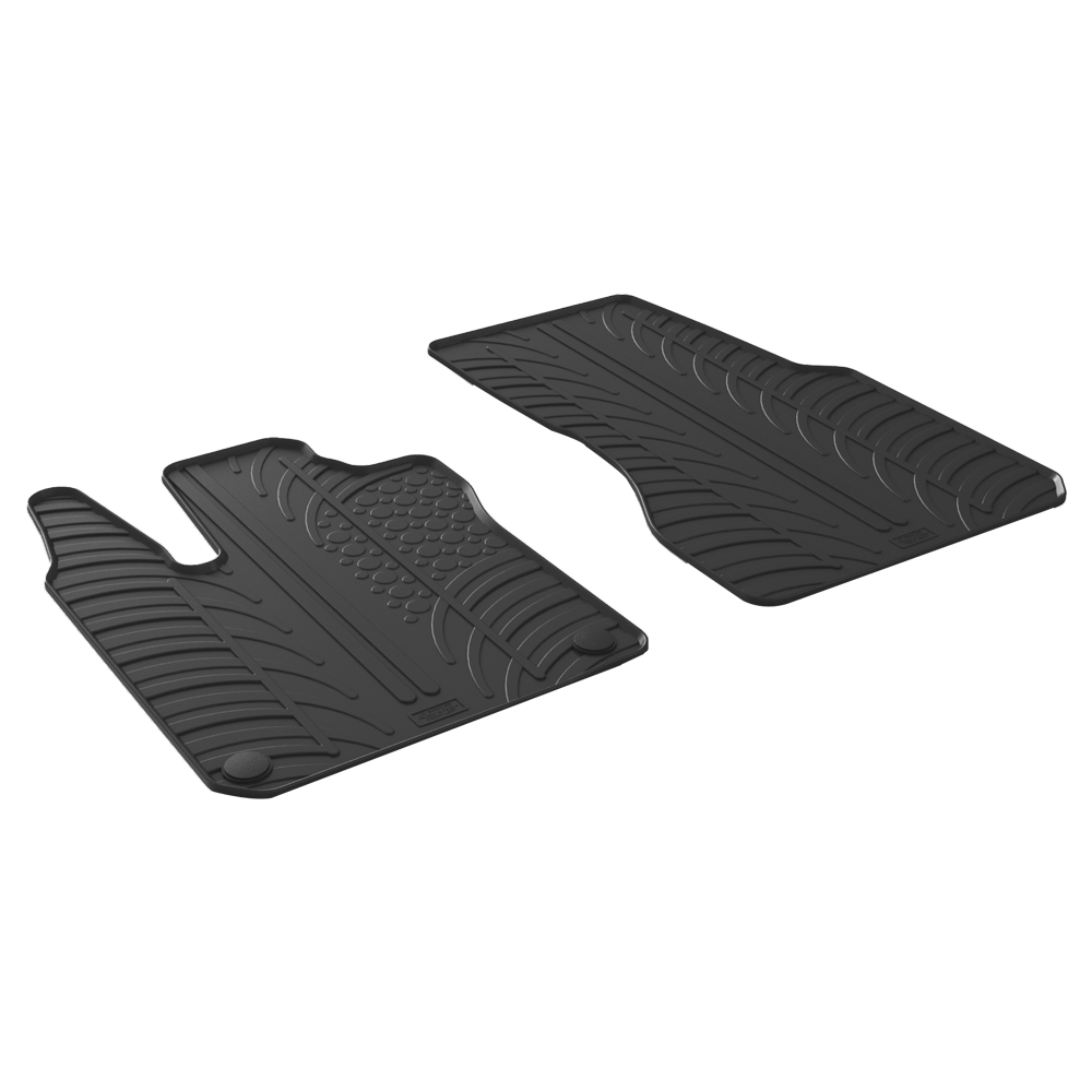 GledringUSA custom fit  floor mats for Smart Fortwo (C453) 2016-2019