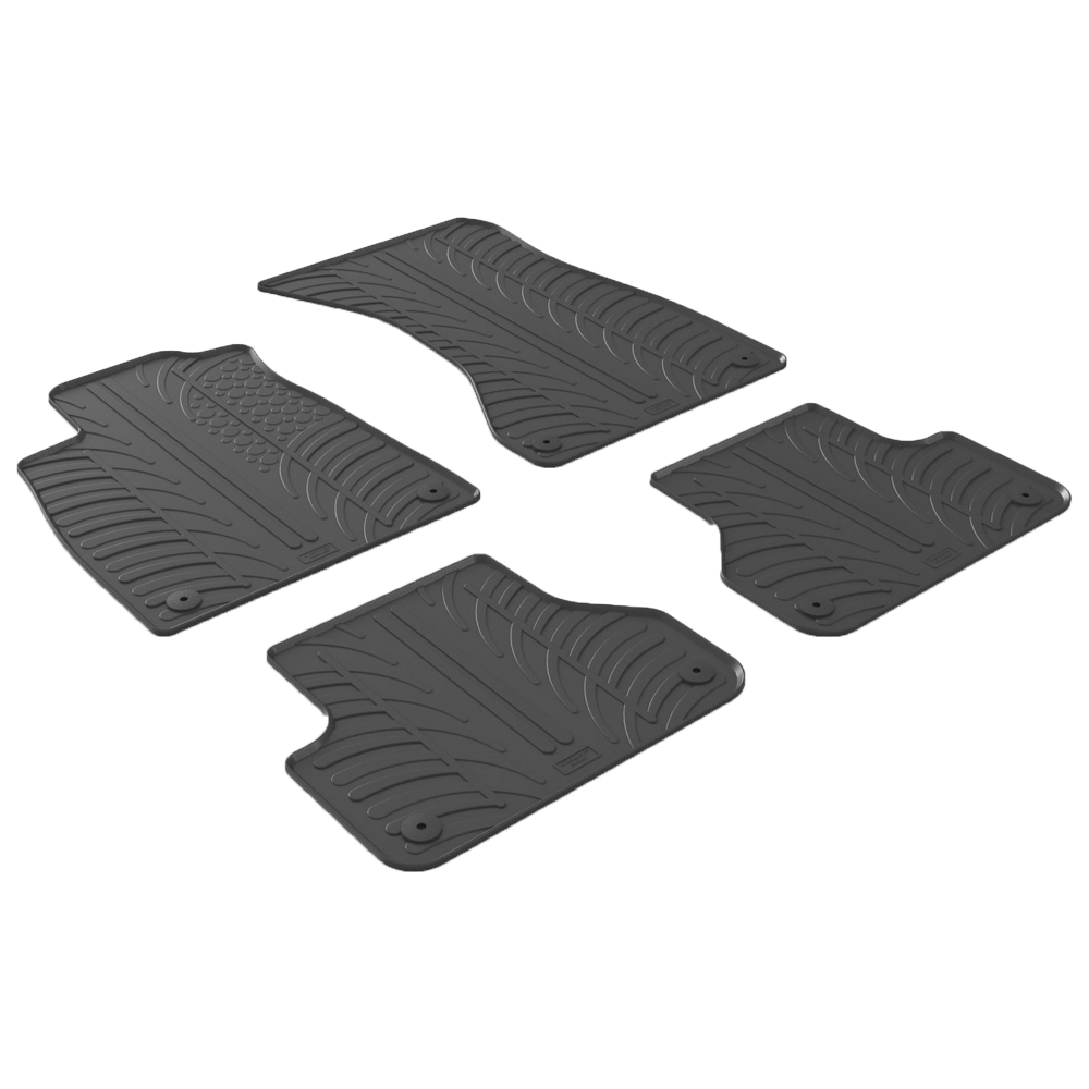 GledringUSA Custom Fit Floor Mats for Audi A4 Sedan (B9) 2017-2025