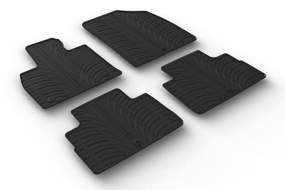 GledringUSA Custom Fit Hyundai Palisade floor mats for 2020-2025