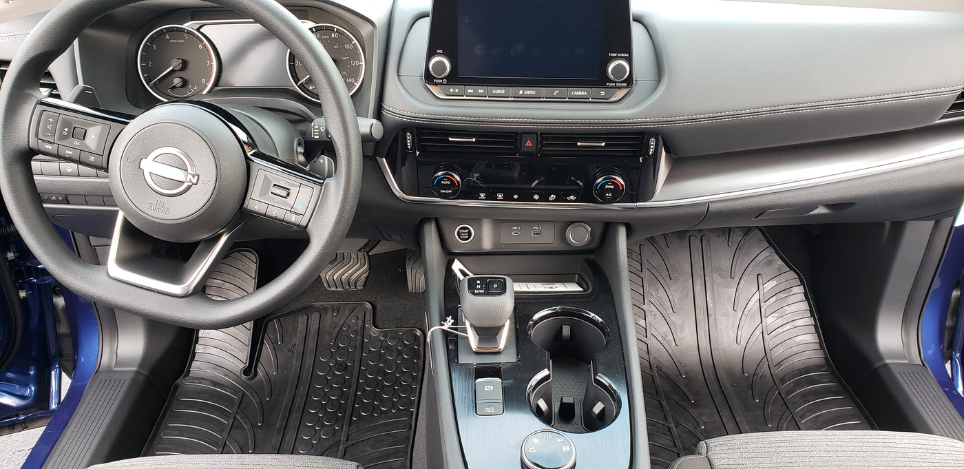 GledringUSA custom fit Nissan Rogue floor mats for 2021-2025
