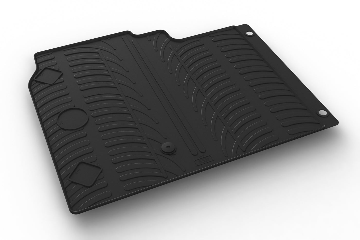 GledringUSA custom fit floor mats for RAM 1500 Crew Cab without Toolbox 2019-2024