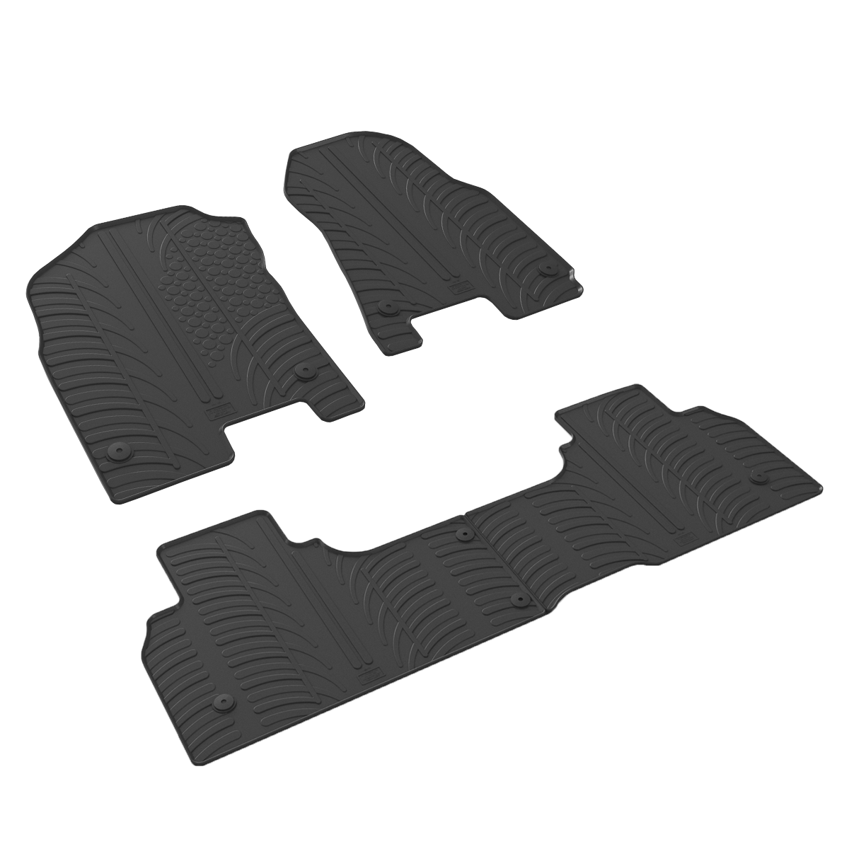 GledringUSA custom fit floor mats for Ram 1500 Quad Cab w/Out Toolbox 2019-2022