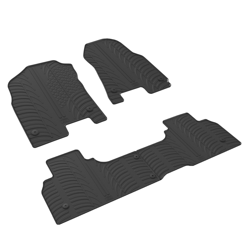 GledringUSA custom fit floor mats for Ram 1500 Quad Cab w/Out Toolbox 2019-2022