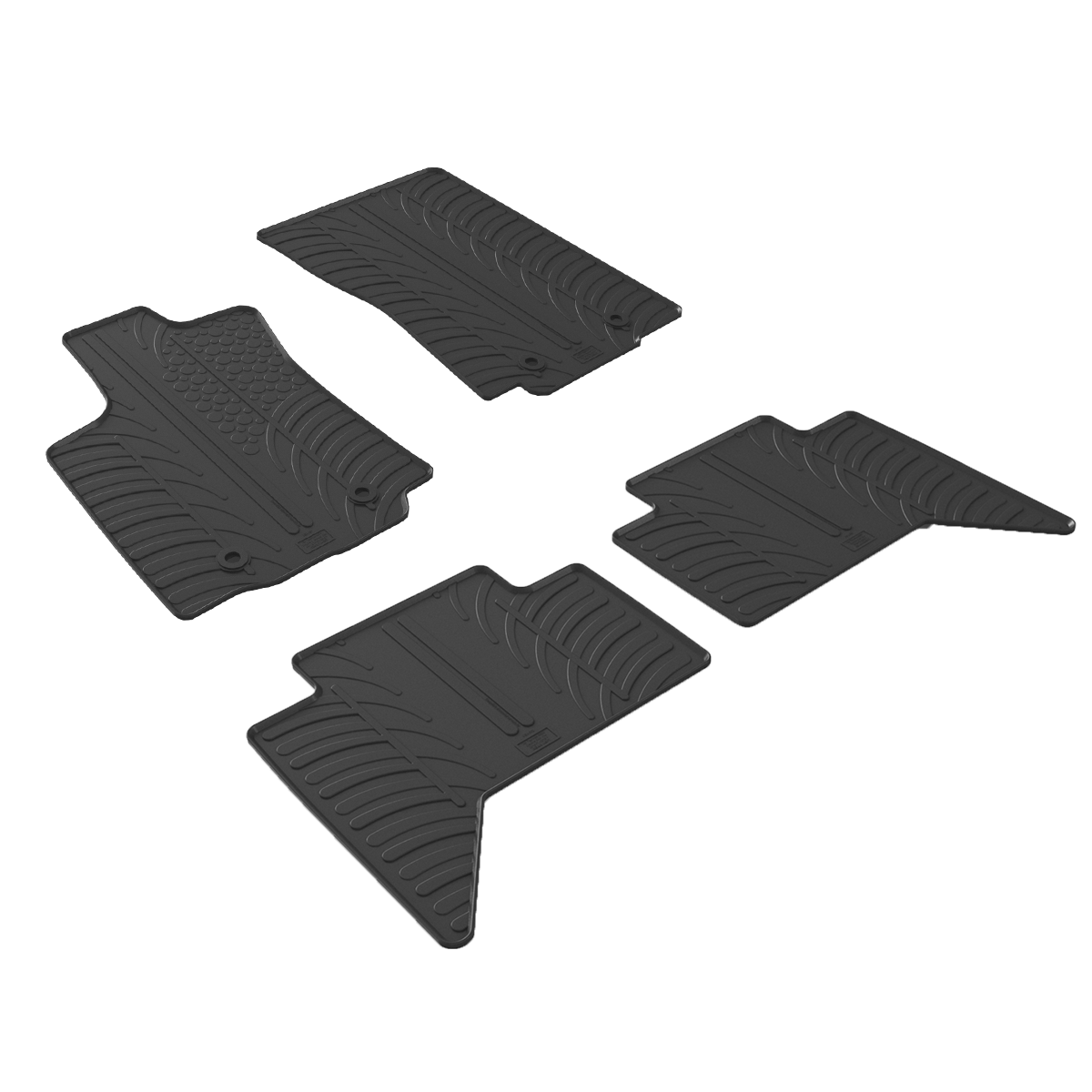 GledringUSA Custom Fit Floor Mats for Toyota Tacoma Double Cab 2016 -2023