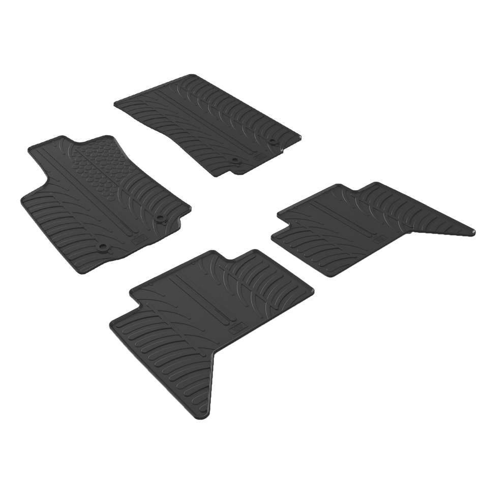 GledringUSA Custom Fit Floor Mats for Toyota Tacoma Double Cab 2016 -2023