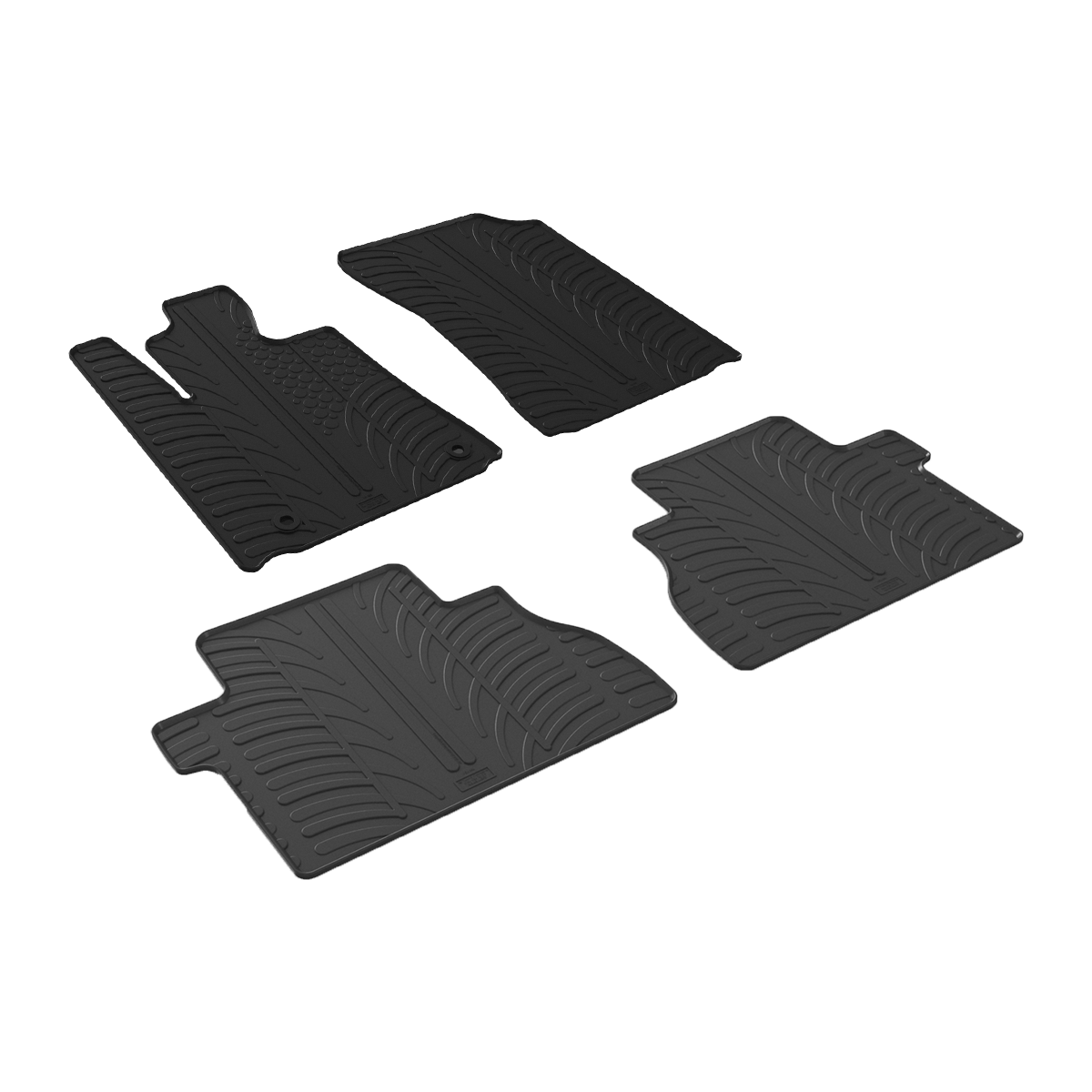 GledringUSA Custom Fit Floor Mats for Toyota Tundra Double Cab 2012-2021